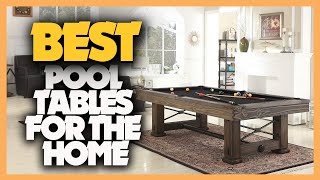 10 Best Pool Tables For The Home 2022 [upl. by Clerc]