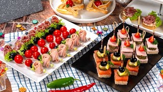 Easy Simple and Tasty Appetizer Recipes that will leave everyone surprised Quick party snacks [upl. by Derej]