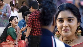 Nivetha Thomas Cute Visuals at 35 Movie Pre Release Event  MS Talkies [upl. by Aehtna]