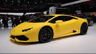 2015 Lamborghini Huracan  2014 Geneva Motor Show [upl. by Eeraj]