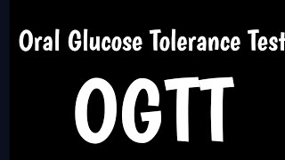 Oral Glucose Tolerance Test OGTT  Normal Ranges [upl. by Aenaj427]