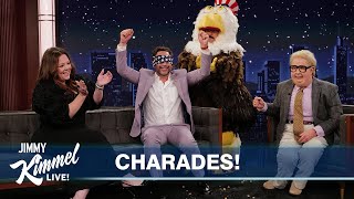 Jiminy Glick Plays Blind Charades with Melissa McCarthy amp Nick Kroll [upl. by Gui655]