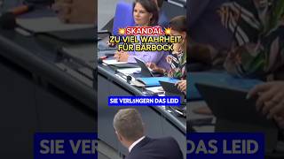 💥SKANDALANSAGE💥 an BÄRBOCK⚡ afd ampel spd weidel bärbock scholz cdu merz ukraine russland [upl. by Eedahs]