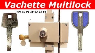 cylindre vachette a2p pour serrure vachette multilock [upl. by Tisdale]