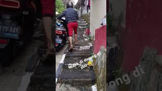 Yadea T9 jalur extreme wajib didorong di sini 😅 yadea yadeat9 indomobil [upl. by Rawdin]