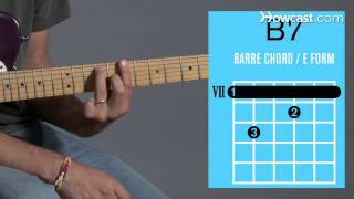 How to Play a B7 Barre Chord  Guitar Lessons [upl. by Lethia718]