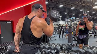 Is this HUGE ARMS workout or JOHNNY PENCILNECK workout [upl. by Ellevehs]