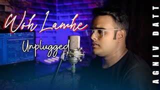 WO LAMHE  Unplugged Version  Atif Aslam  Agniv Datt hindisong sadsong love [upl. by Petua]