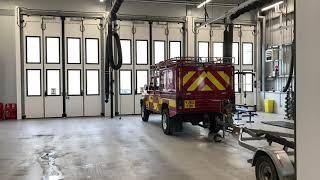 York Fire Station Turnout System  North Yorkshire Fire amp Rescue Service [upl. by Nahpets434]