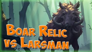 Boar Relic vs Larsman  Boar clan in 3v3  Northgard [upl. by Notsreik]