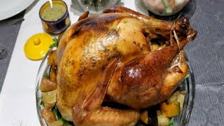 Marinating Turkey Overnight part 1  The best and Easy Turkey Oven Roasting Roasted Turkey Turkey [upl. by Cary]