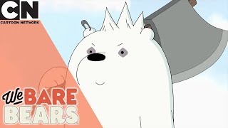 We Bare Bears  Axeman  Cartoon Network UK 🇬🇧 [upl. by Harragan]