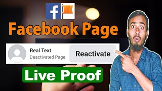 How To ACTIVATE Facebook PROFILE PAGE 2023  Facebook PROFILE PAGE REACTIVATE 2023 [upl. by Cosenza]