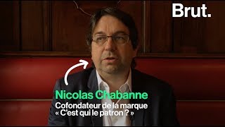 Interview Brut de Nicolas Chabanne de quotCest qui le patron quot [upl. by Lleze]