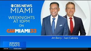 WBFS  CBS News Miami at 9pm  Last Show  August 30 2024 [upl. by Tnarg]