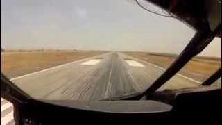 Heavy and Hot C5 Takeoff at 700000 lbs and 37C [upl. by Eednyl16]