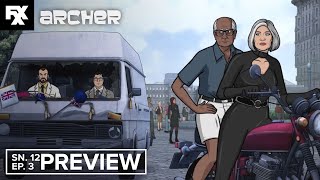 Archer  London Time  Season 12 Ep 3 Preview  FXX [upl. by Fanchon]