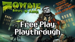 Zombie BowlORama  Free Play Playthrough [upl. by Yffub]