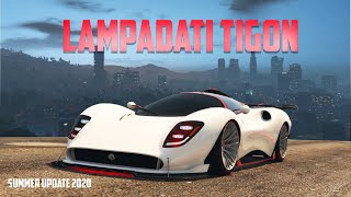 Lampadati Tigon Customization  Brand NEW SUPER CAR  GTA 5 ONLINE SUMMER SPECIAL DLC [upl. by Deragon185]