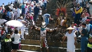 Equinoccio Primaveral  Pirámides Tenango México [upl. by Aisorbma]