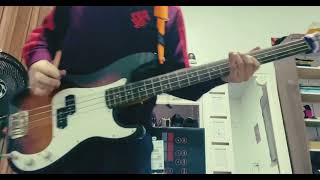 Title Fight  Crescent Shaped Depression bass cover [upl. by Aseeral]