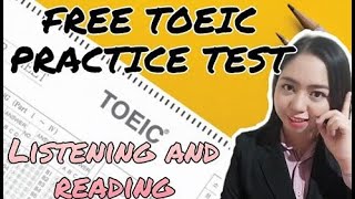 FREE TOEIC PRACTICE TEST I TOEIC A TEACHING REQUIREMENT IN THAILAND [upl. by Asemaj]