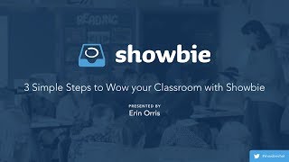 3 Simple Steps to Wow your Classroom with Showbie Webinar [upl. by Berkeley]