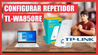 Cómo Configurar TpLink extender modelo tlwa850re  repetidor wifi [upl. by Curcio]