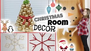 DIY CHRISTMAS ROOM DECOR  VERLOSUNG  beautxmas mit msfashionandcreative [upl. by Anilorac]