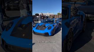 Shark blue 991 GT3 RS porsche supercars gt3rs shorts [upl. by Casandra]