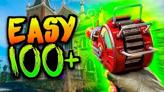 EASIEST LIBERTY FALLS ROUND 100 GUIDE High Round Strategy  Black Ops 6 Zombies [upl. by Raycher]