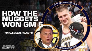 Tim Legler Touchscreen How the Nuggets defeated the Miami Heat in Game 5  SC with SVP [upl. by Kathryn]