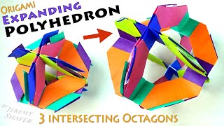 Origami Expanding Polyhedron [upl. by Quiteris]