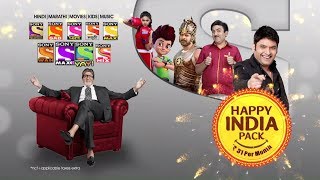 Sony Networks ‘HAPPY INDIA’ pack at just Rs 31 per month [upl. by Grimbly]