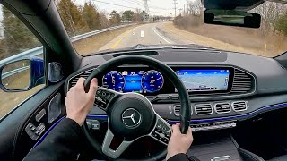 2021 MercedesMaybach GLS600  POV Test Drive Binaural Audio [upl. by Sondra]