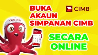 Cara Membuka Akaun CIMB Bank Secara Online [upl. by Itoc]