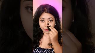 Nose contouring 👃✨makeup makeuptutorial viral shorts nosecontouring trendinghacks [upl. by Lekcar252]