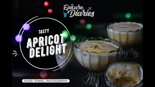 Apricot Delight  Apricot Delight Recipe  Dessert  Home Made [upl. by Rorry]