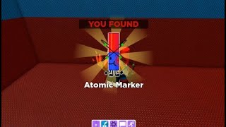 How to get ATOMIC marker in FIND THE MARKERS Roblox  UPDATED 2024 [upl. by Akinirt]