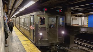 MTA Yankees Special Nostalgia ride To 161St Street Station [upl. by Rutger]