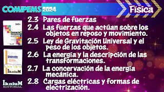 Física  Tema 23 al 28  IkniuM COMIPEMS 2024 [upl. by Anyaled]