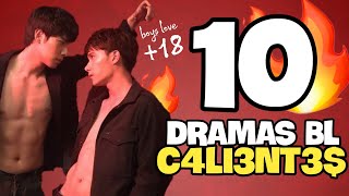 TOP 10 DRAMAS BL más C4Ll3NT3 de la HISTORIA [upl. by Buote]