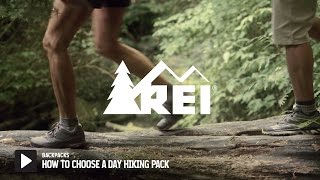 How to Choose a Day Hiking Pack  REI [upl. by Lalaj]