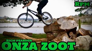 SO MUCH FUN Riding the Onza Zoot 24quot Trials Bike [upl. by Oisorbma]