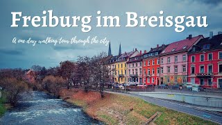 A walking tour through Freiburg im Breisgau Germany 🇩🇪 [upl. by Dollie]