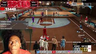 IShowSpeed Vs Luck DF 300 POT WAGER  NBA 2K21 LIVE STREAM [upl. by Gavini108]