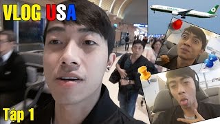 Vlog USA Part 1  Quậy banh máy bay [upl. by Brier878]