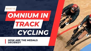 What is the omnium in track cycling at the Olympics  How are the medals decided [upl. by Ecaroh]