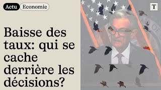 Baisse des taux qui se cache derrière les décisions de la Fed [upl. by Meece658]