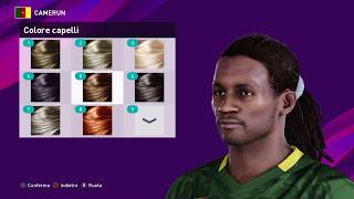 Pes 2020 Face Gaetan Bong Camerun [upl. by Yeldoow]